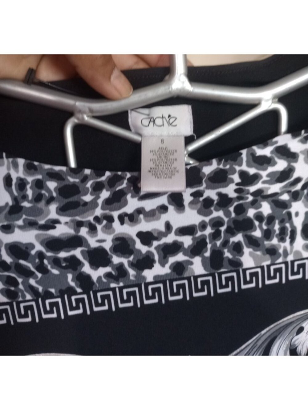 Cache black cocktail dress size 8 - Picture 4 of 10
